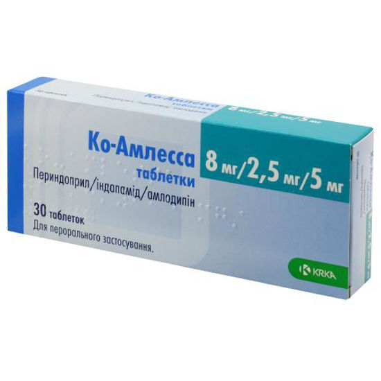 Ко-Амлесса таблетки 15.5 мг №30